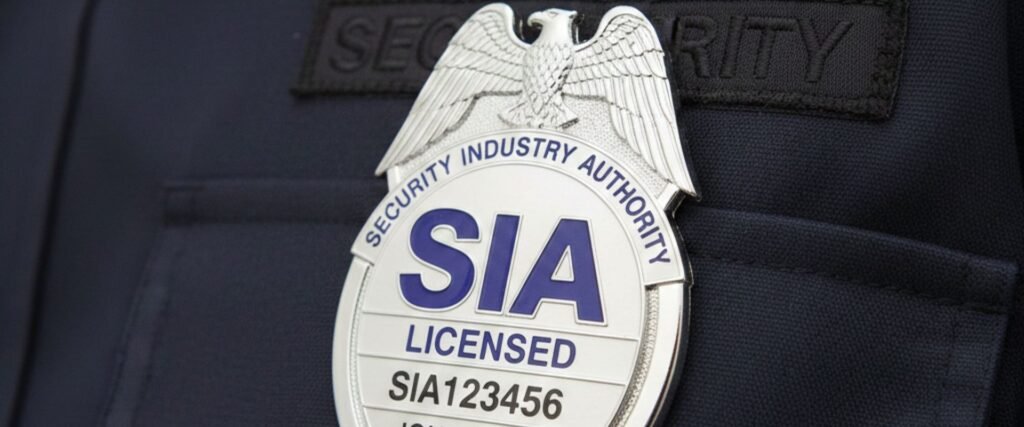 UK security guard salary guide 2025 showing pay rates from entry-level to senior positions