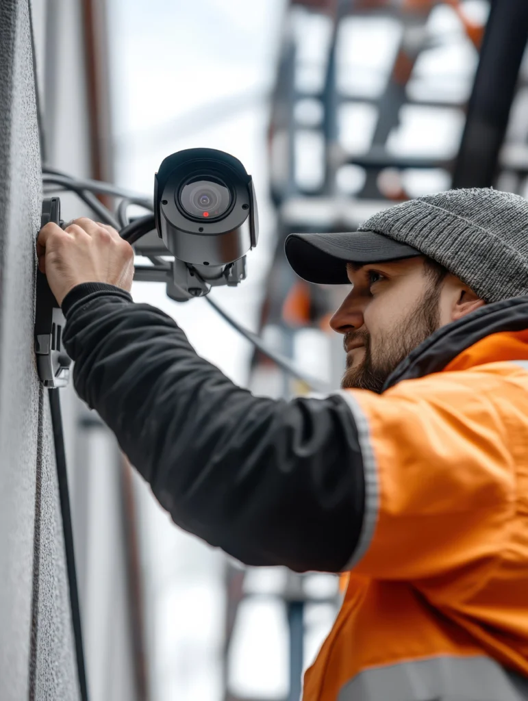 Professional CCTV installation services in London, UK for homes and businesses